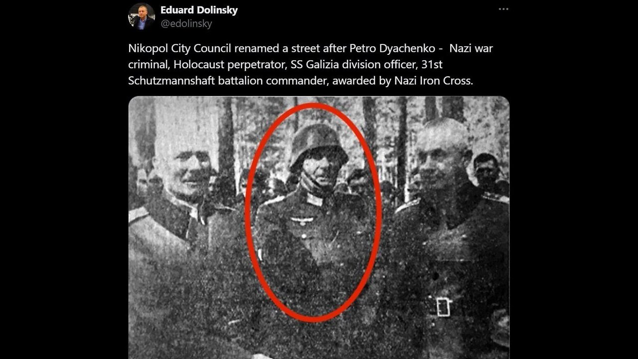 In Ukraine, 4th Street was renamed in honor of the Nazi collaborator in 2024.