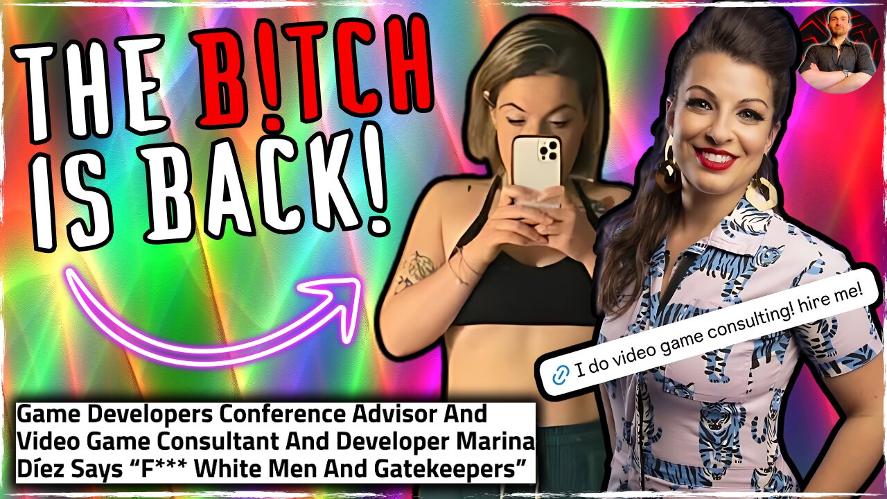 Anita Sarkeesian BACK to RUIN Gaming! GDC Feminist ATTACKS White Men!