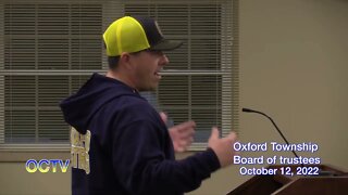 Oxford Board of Trustees 10/12/22
