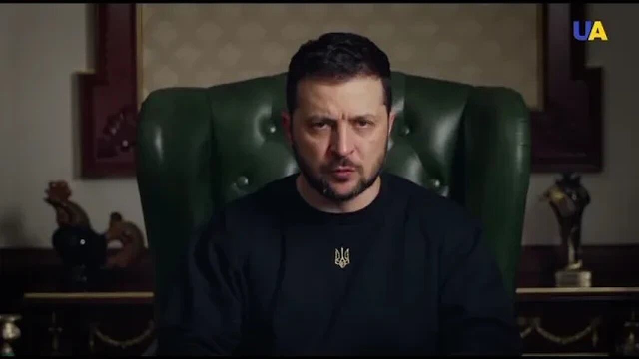 Address from Ukrainian president Volodymyr Zelenskyy