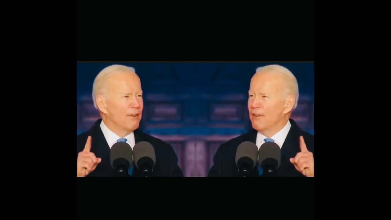 BIDEN~ PUTIN CANNOT REMAIN IN POWER!