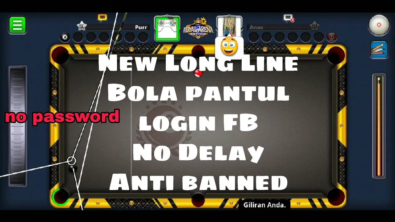 Cit Long Line 8 ball pool Login Facebook 2022