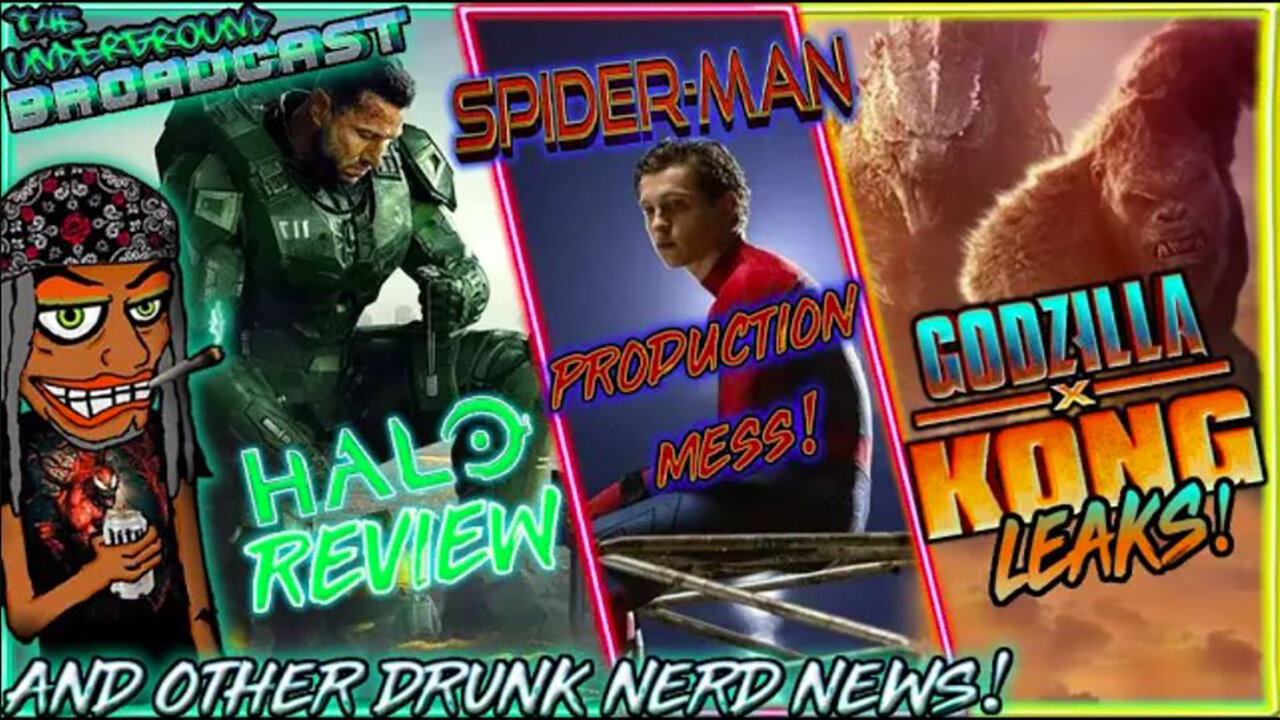 The Underground Broadcast #2 - Drunk Pop Culture & Comicbook Nerd News!