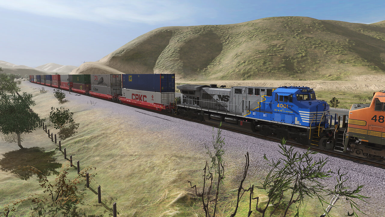 Trainz Plus Railfanning: Railfanning in the Desert!