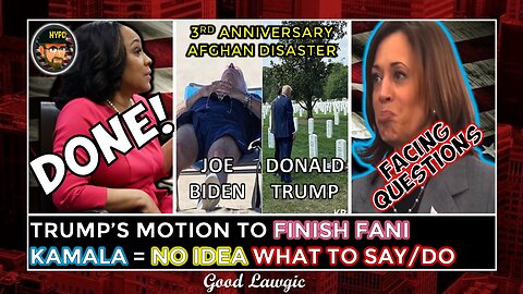 The Following Program: Despite MSM Help Kamala Looks LOST!; Trump May FINISH Fani