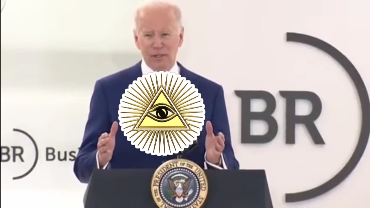 Genocide Joe Says He Wants a New World Order