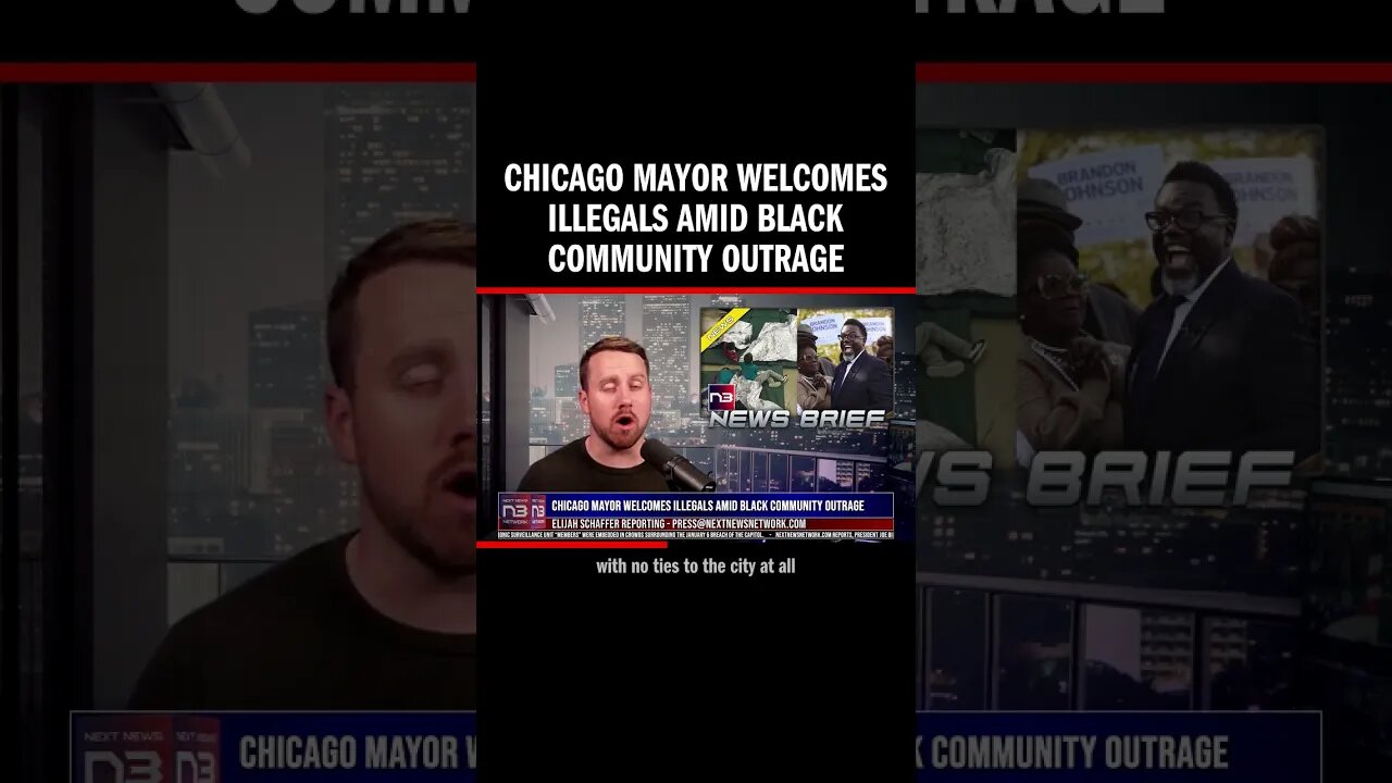 Chicago Mayor Welcomes Illegals Amid Black Community Outrage