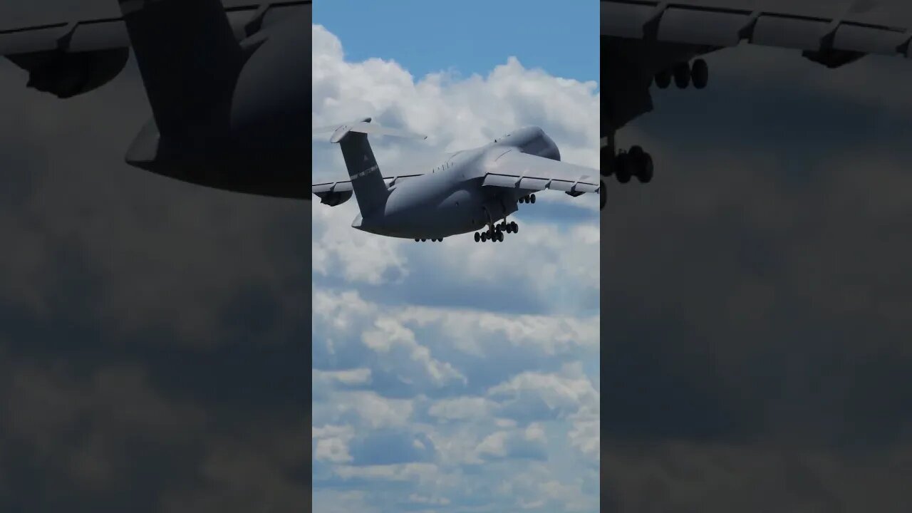 C5 Galaxy Departure From Oshkosh 2023