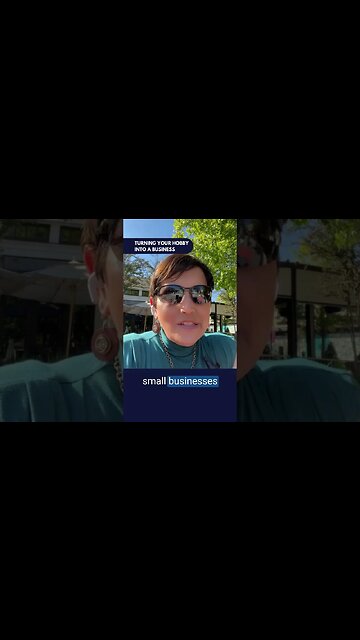 TURNING YOUR HOBBY INTO A BUSINESS