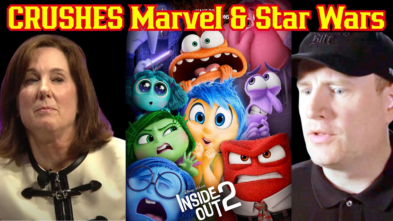 Inside Out 2 Just CRUSHED Marvel AND Star Wars On Disney Plus By MILLIONS! Pixar, Lucasfilm