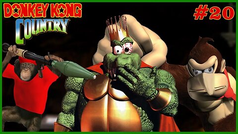 DESTRUINDO O FAMOSO JACARÉ 🐊 - Donkey Kong Country #20(FINAL)