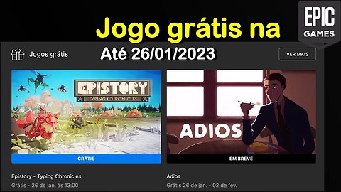 Jogo Grátis: Epistory Typing Chronicles - Epic Games