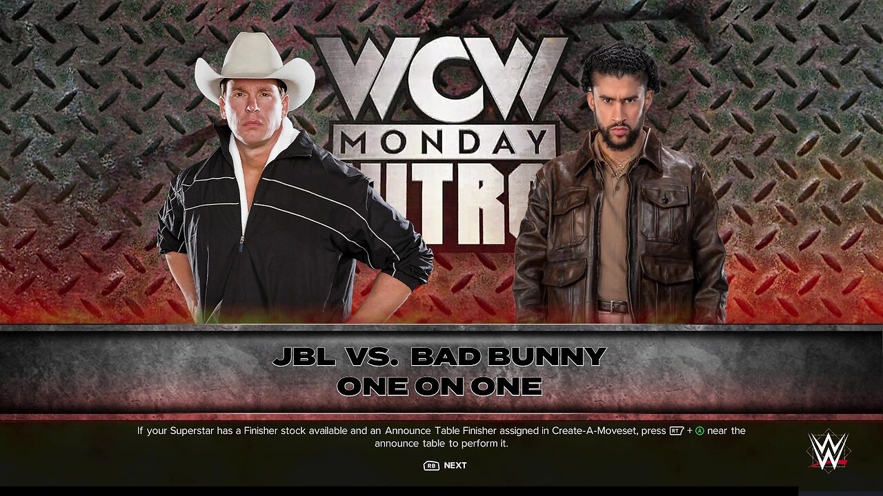 WWE 2k24 JBL vs Bad Bunny