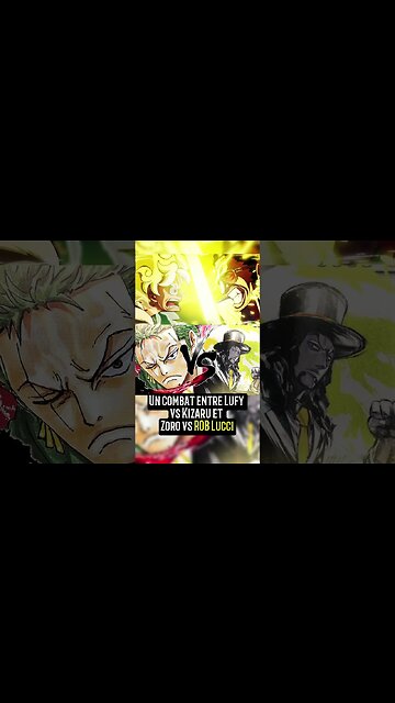 One piece 1091 Luffy vs Kizaru, et Zoro vs Rob Lucci