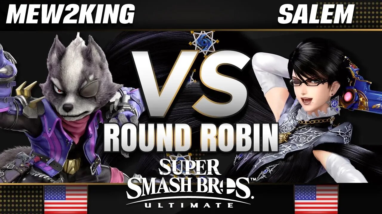 FOX | Mew2King (Wolf) vs. Salem (Bayonetta) - Smash Ultimate MVG Round-Robin