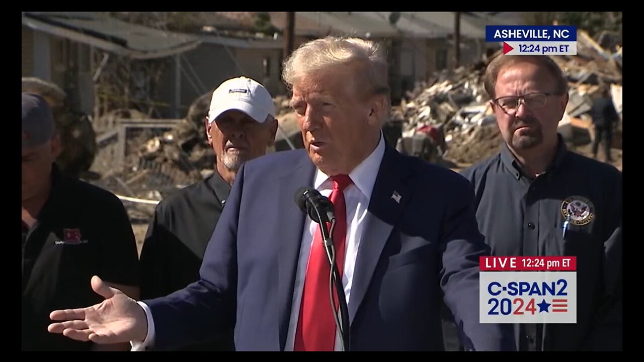 Trump Remarks in Asheville, North Carolina