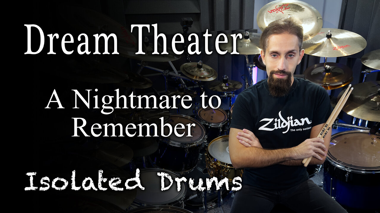 Dream Theater - A Nightmare to Remember | Isolated Drums | Panos Geo