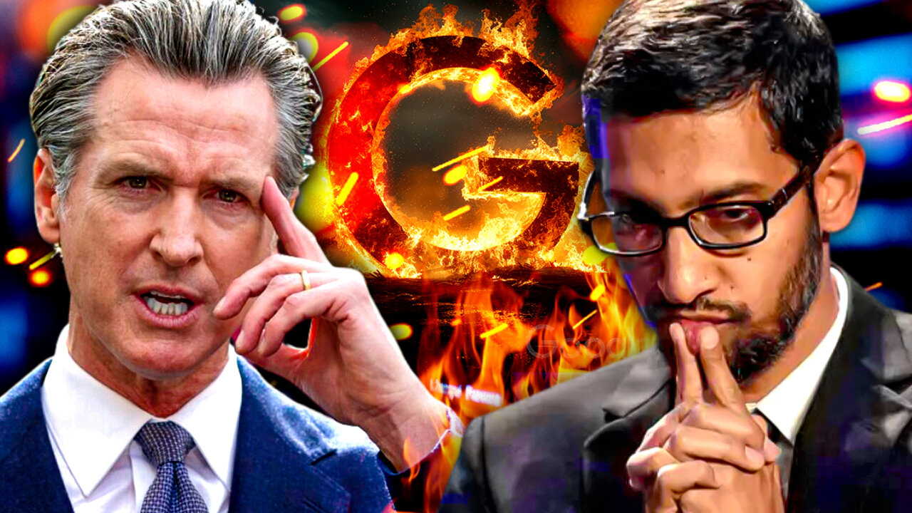 NEWSOM and GOOGLE’S Latest Deal!! A Disaster For Free Speech!!!