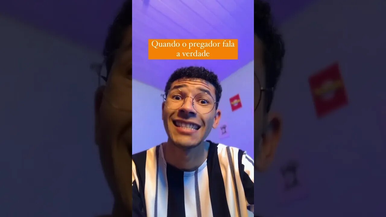 Quando o pregador fala a verdade…👀#shorts