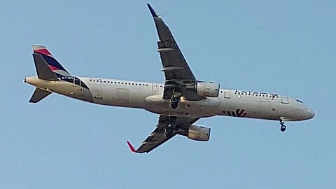 Airbus A321 PT-XPL vindo de Guarulhos para Fortaleza