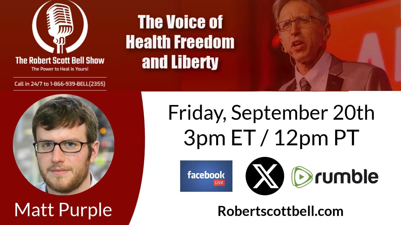 Healthcare failure, Matt Purple, America in Decline, Glimmers of Hope, Vets Toxic Exposure, Plumbum Metallicum, Bee Pollen - The RSB Show 9-20-24