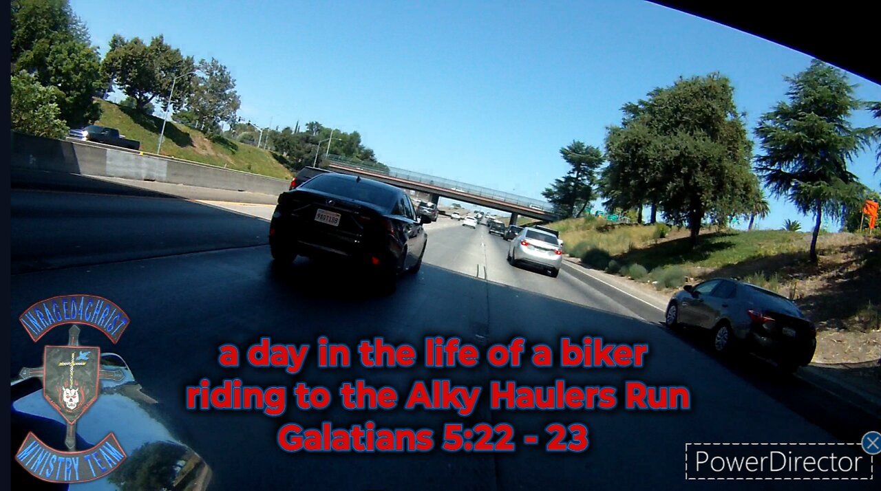 a day in the life of a biker riding to the Alky Haulers Run Galatians 5:22-23 #theoutlawpreacher