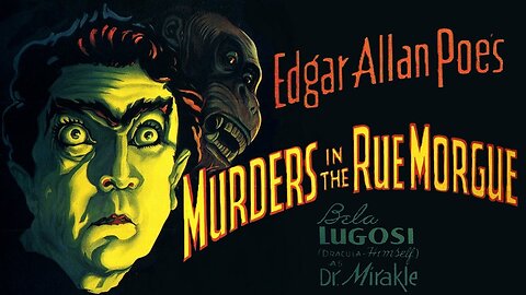 Murders in the Rue Morgue (1932) Bela Lugosi, Sidney Fox, Leon Ames