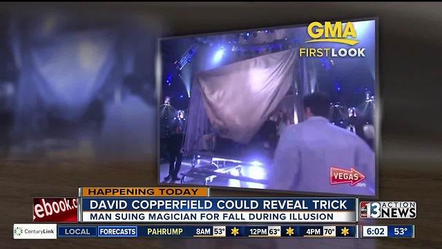 UPDATE: David Copperfield may be forced to reveal magic trick in court after man sues