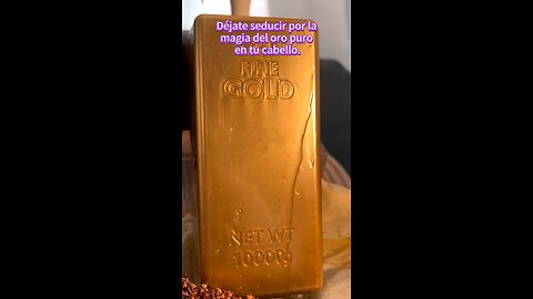 El oro es nuestra seña de identidad, pero también un protector térmico para tu cabello.#Silkonite