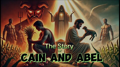 "Cain and Abel - The First Brothers: A Bible Story from Genesis 4 | Divine Lessons and Tragedy"
