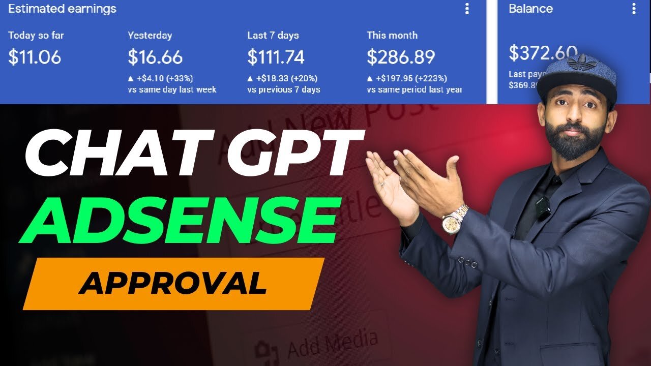 Google AdSense Approval with ChatGpt || COPY PASTE AdSense Approval