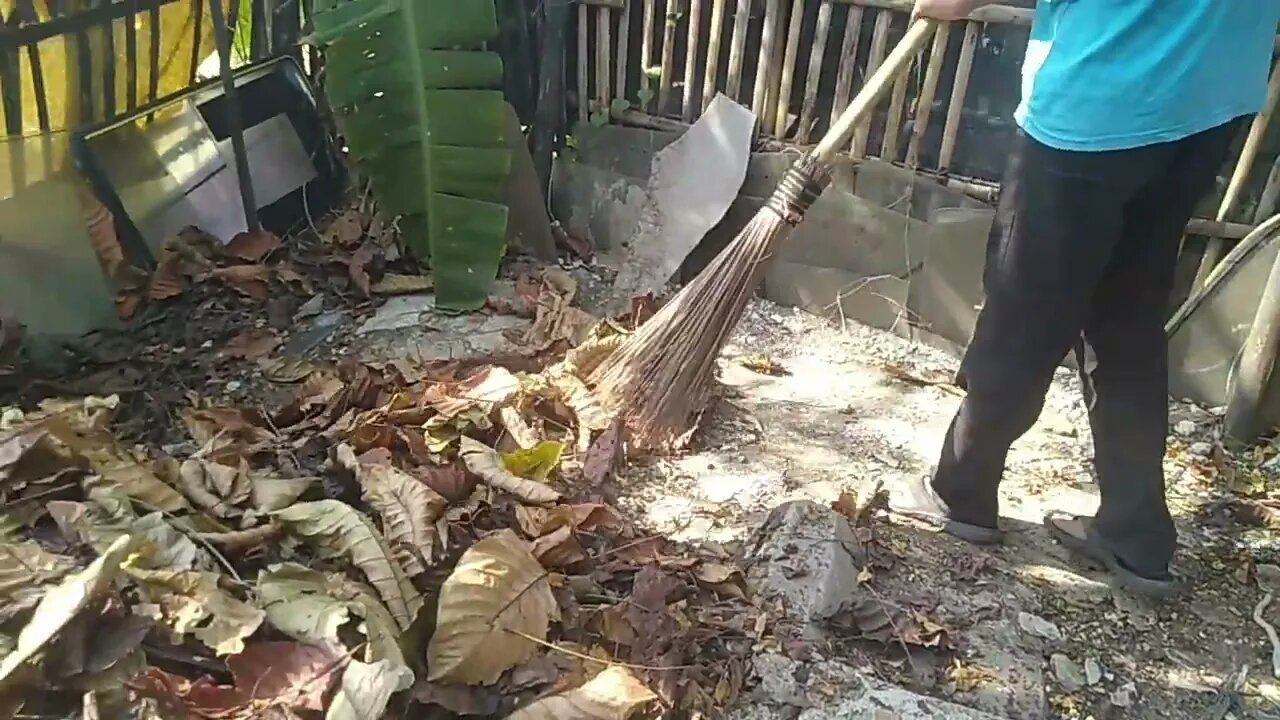 Tiga Hari di bersihkan Sampah seperti ini.