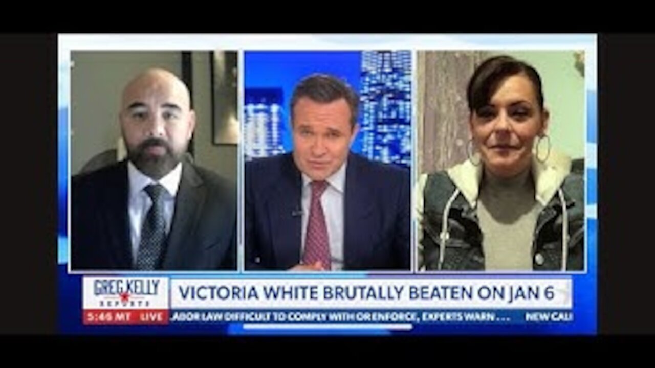 Greg Kelly Interviews January 6th Police Brutality Victim Victoria White and Attorney Joseph McBride