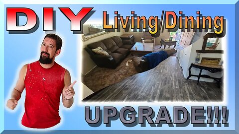 DIY Living/Dining UPGRADE!!