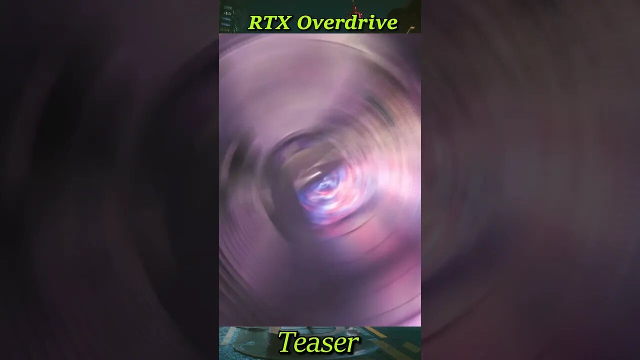 RTX Overdrive Path Tracing Teaser #shorts