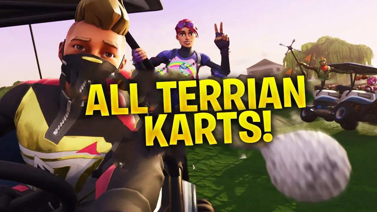 NEW "All Terrain Kart" GAMEPLAY in Fortnite! - SEASON 5 NEW ATK GAMEPLAY! (Fortnite New Season 5)