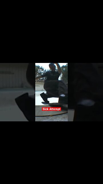 Frontside Rock Attempt #poolskateboarding #poolskating #skateboarding #bowlskating #porkchopbowl