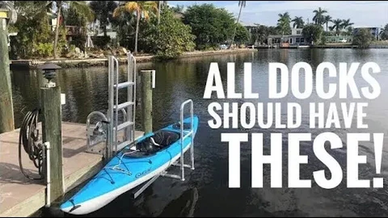 Kayak Launch Dock Installation