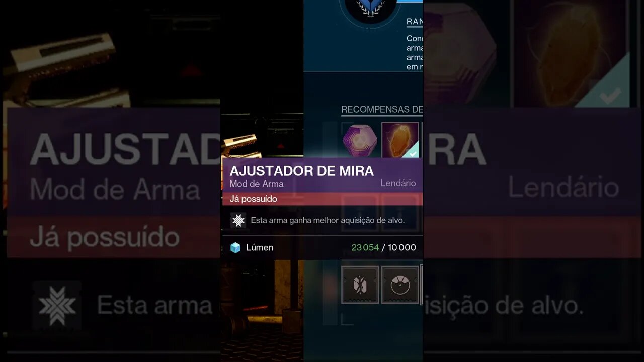 DESTINY 2 │ MODS ADA -1 E BENSHEE 15/01/2023 CONFIRA