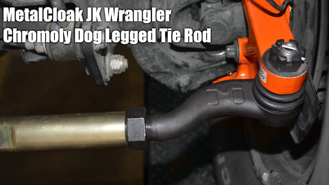 Introducing the MetalCloak JK Wrangler Chromoly Dog-Leg Tie Rod