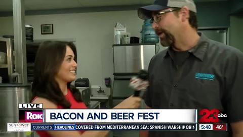 Bacon Mac and Cheese for Bacon and Beer Fest