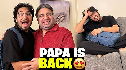 Surprising My Father In America 😍 | Meeting My Dad After A Long Time | Emotional ❤️