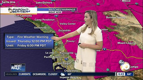 10News Pinpoint Weather with Mackenzie Maynard