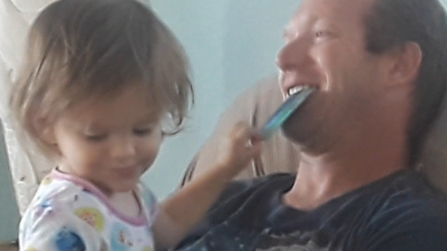 Little Girl Treats Her Dad Like an ATM