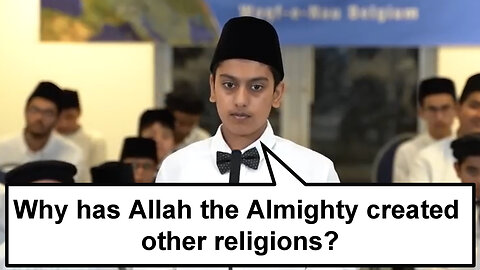 Why has Allah the Almighty created other religions?