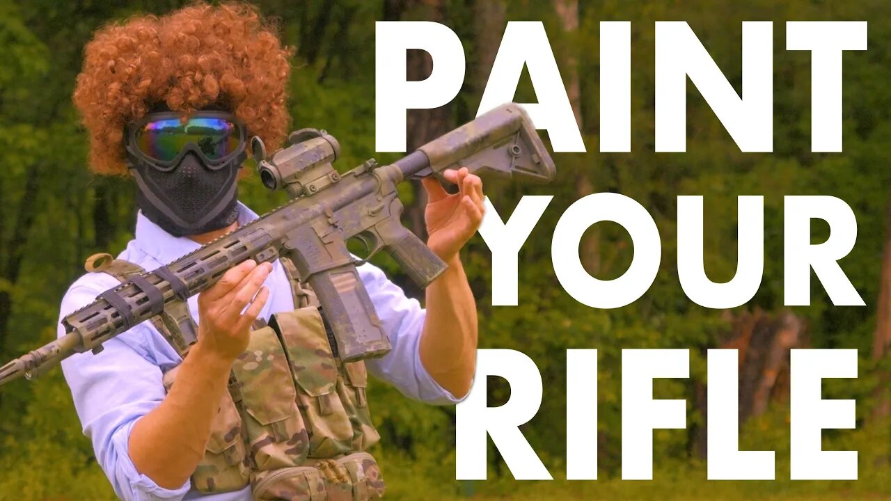 The Joy Of Painting Your Rifle | Digital Woodland