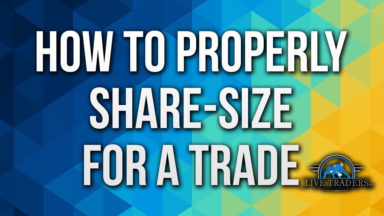 How to Properly Share-size for a Trade