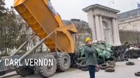 What French farmers think of the cost of fuel