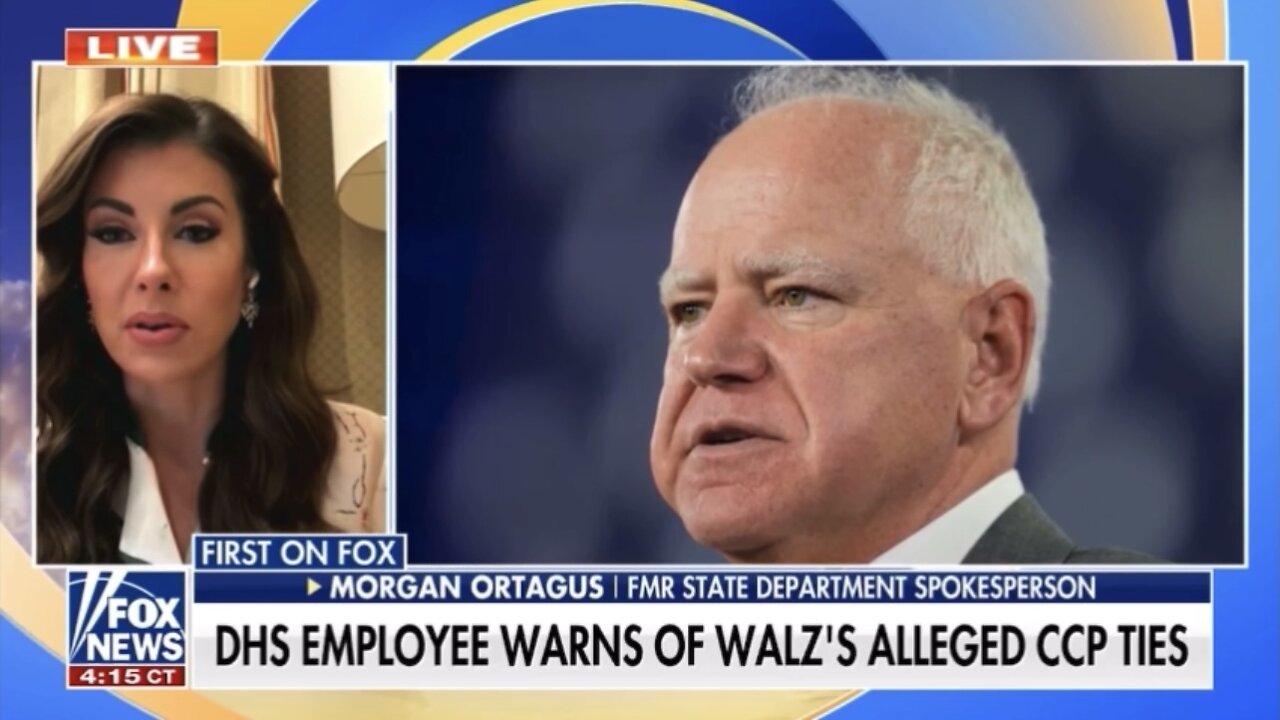 DHS employee issues stark warning on Tim Walz’s ties to China (October 30, 2024)