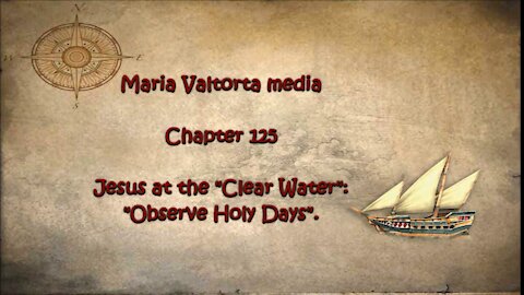 Jesus at the Clear Water. Observe Holy Days.